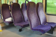 "Seats On A Train" by veyoung52 is licensed with CC BY-NC-ND 2.0.